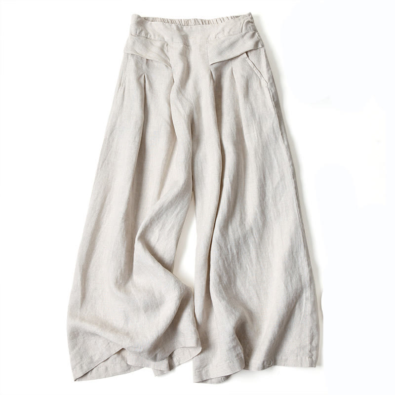 Amrie | Casual Airy Wide-Leg Pants