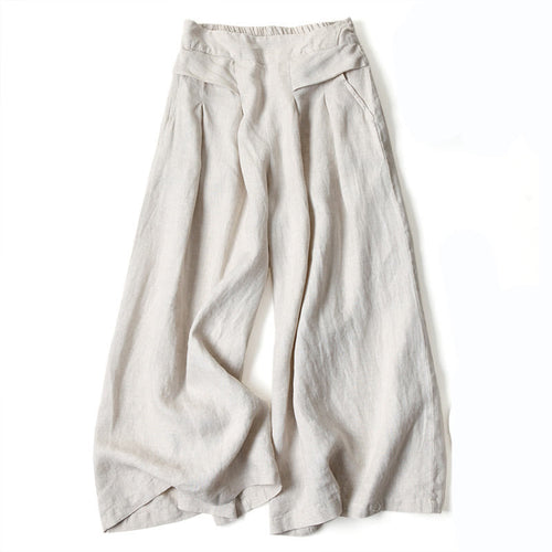 Amrie | Casual Airy Wide-Leg Pants