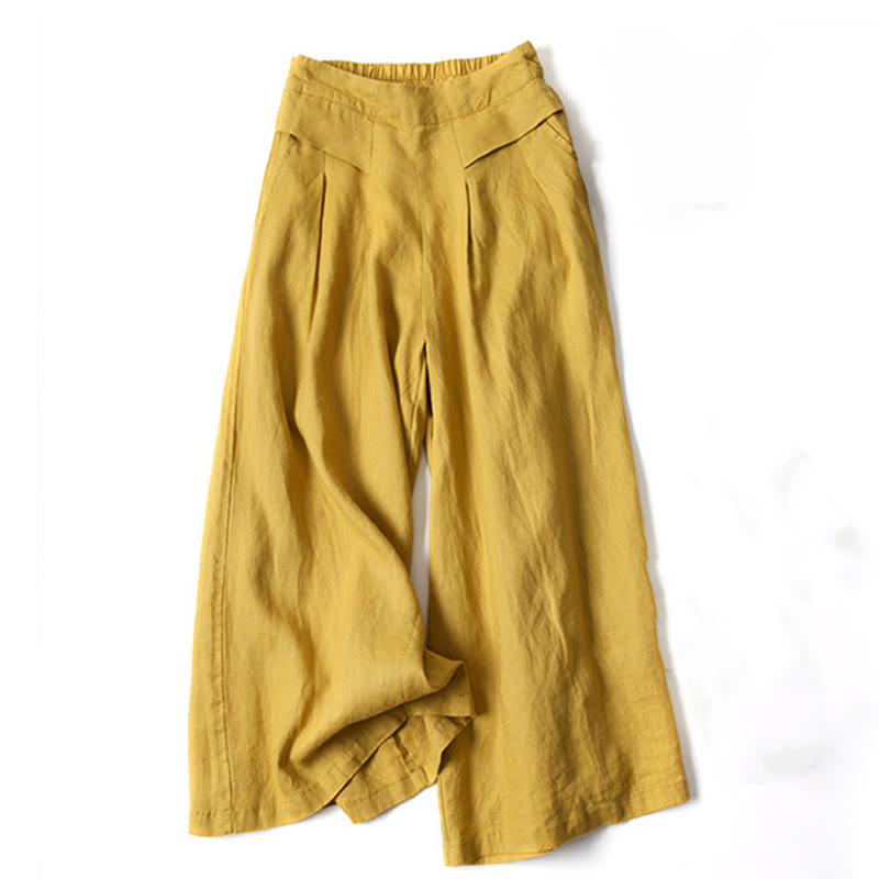 Amrie | Casual Airy Wide-Leg Pants