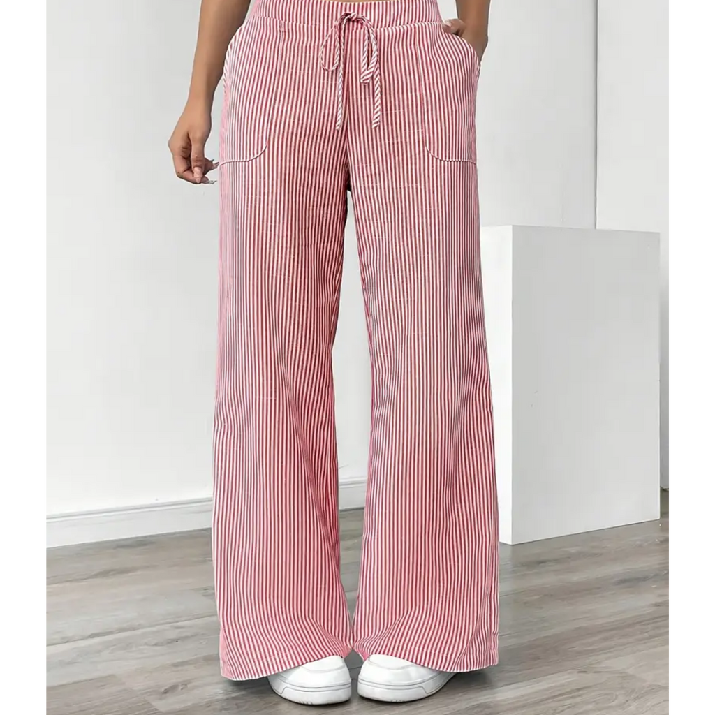 Iryna | Modern Pocket Striped Pant