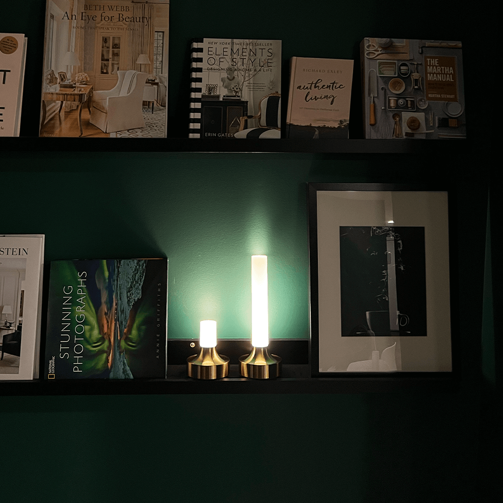 Contemporary Aluminium Table Lamp | Rechargeable Touch Control with 3 Colour Temperatures for Nightstand 5