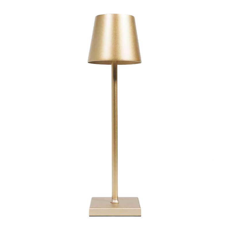 Contemporary Aluminum Table Lamp with Matte Acrylic | Rechargeable Touch Control Cordless Light for Bedroom 0