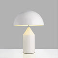 Contemporary Black Metal Table Lamp with LED Bulb | Plug-In Lighting for Living Room 0