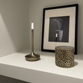 Contemporary Brass Wireless Table Lamp | Touch Control with Adjustable Brightness for Living Room 0