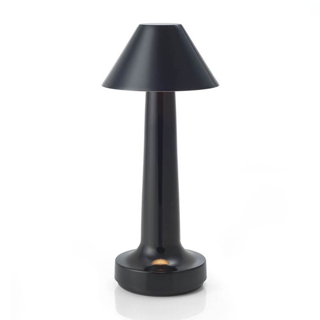 Contemporary Metal Cordless Table Lamp | LED with 3 Light Tones for Bedroom 3