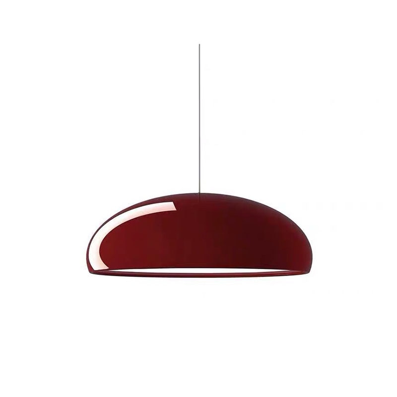 Contemporary Metal Dome Pendant Light | Adjustable LED Hanging Fixture for Kitchen Island 6