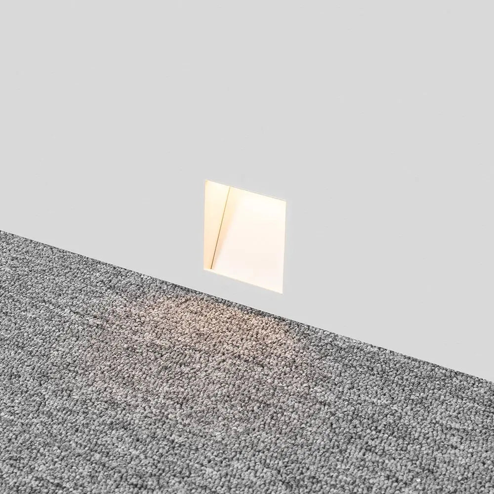 Contemporary Metal Frameless LED Wall Sconce | Motion Sensor Recessed Light for Hallway 2
