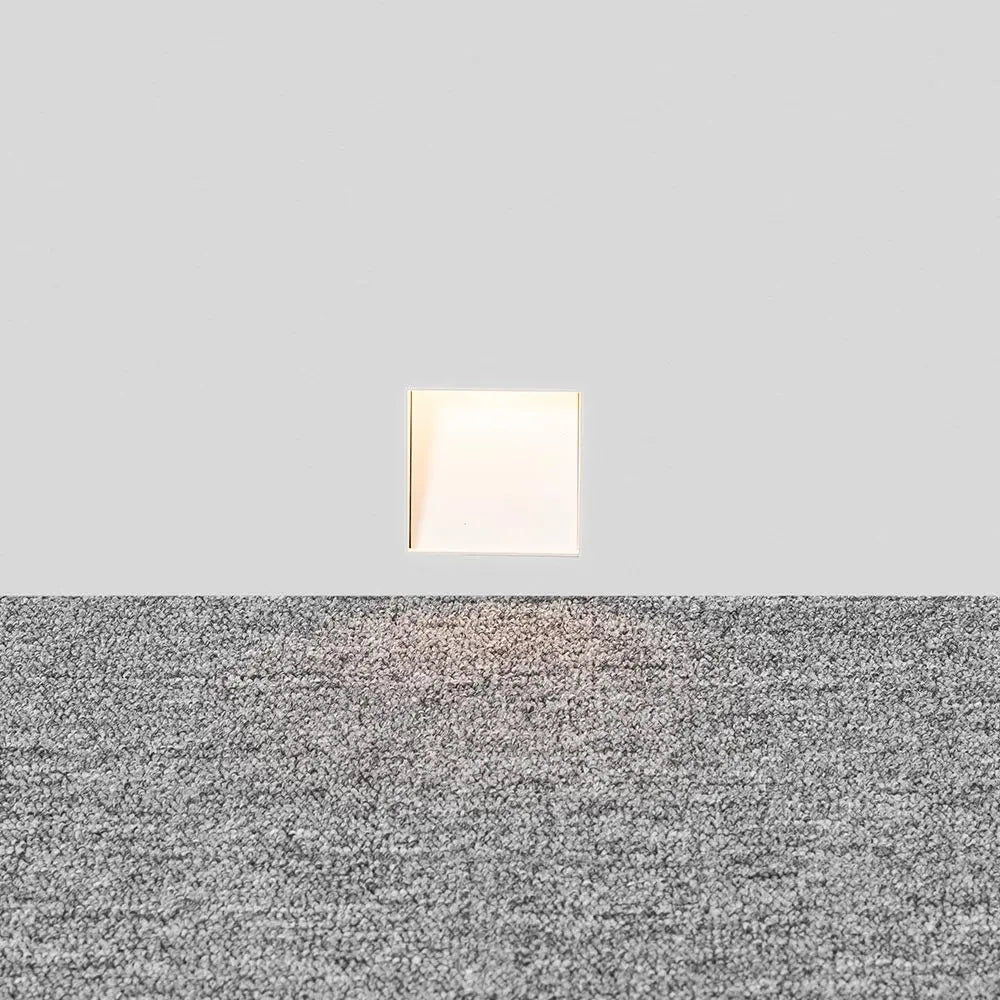 Contemporary Metal Frameless LED Wall Sconce | Motion Sensor Recessed Light for Hallway 3