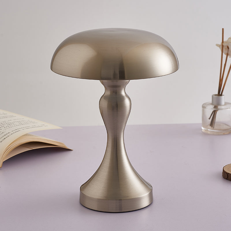 Contemporary Metal Plated Table Lamp | Adjustable Light Temperatures for Bedside Use 1