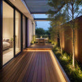 Contemporary Waterproof LED Strip Light | Flexible Recessed Illumination for Outdoor Garden 0