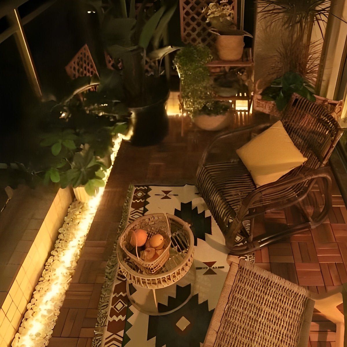 Contemporary Waterproof LED Strip Light | Flexible Recessed Illumination for Outdoor Garden 8