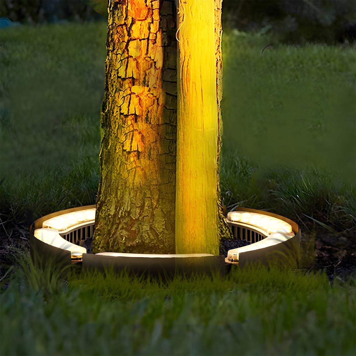 Industrial Black Metal Arc Spot Lights | Waterproof LED Outdoor Lighting for Garden 1