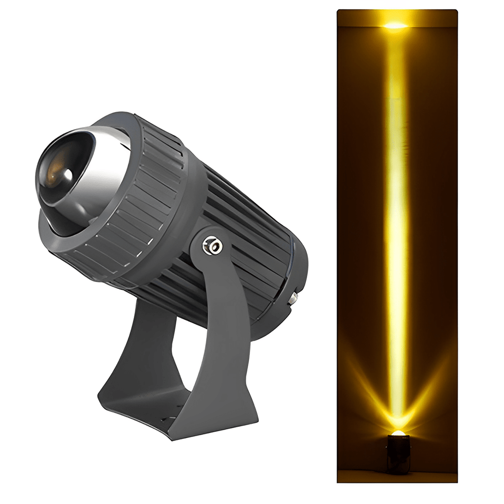 Industrial Die-Cast Aluminium Outdoor Spotlight | Waterproof Adjustable Colour Temperature for Garden 10
