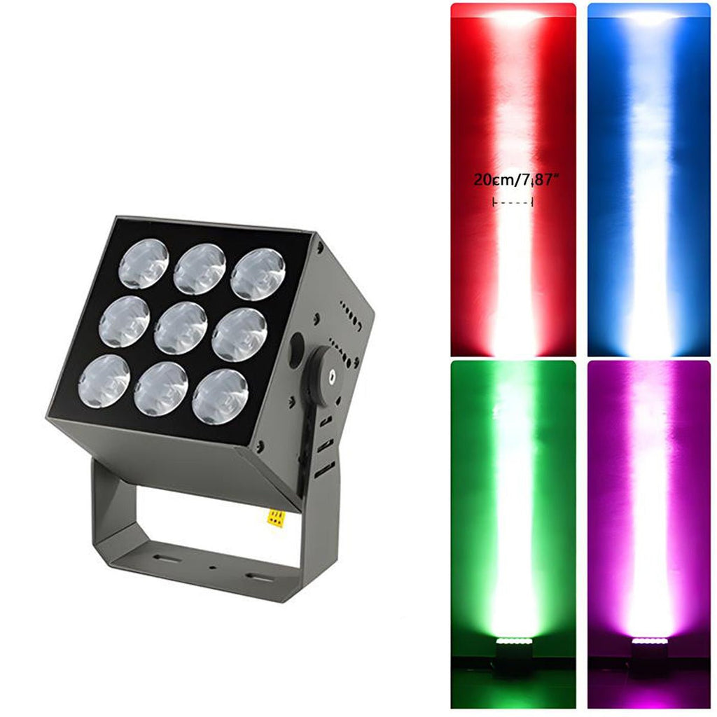 Industrial Die-Cast Aluminium Outdoor Spotlight | Waterproof Adjustable Colour Temperature for Garden 14