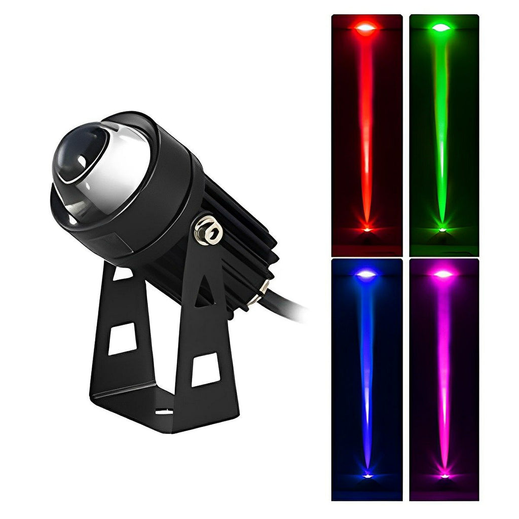 Industrial Die-Cast Aluminium Outdoor Spotlight | Waterproof Adjustable Colour Temperature for Garden 15