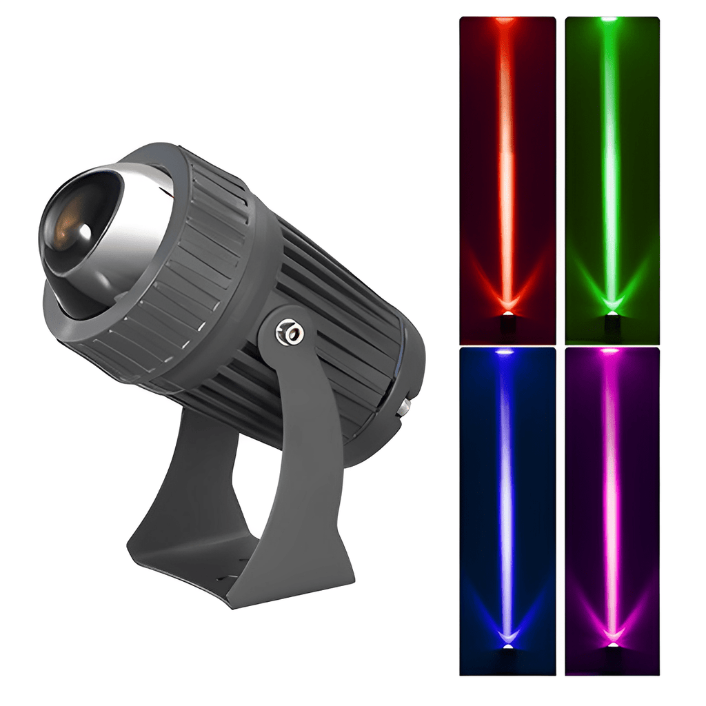 Industrial Die-Cast Aluminium Outdoor Spotlight | Waterproof Adjustable Colour Temperature for Garden 9