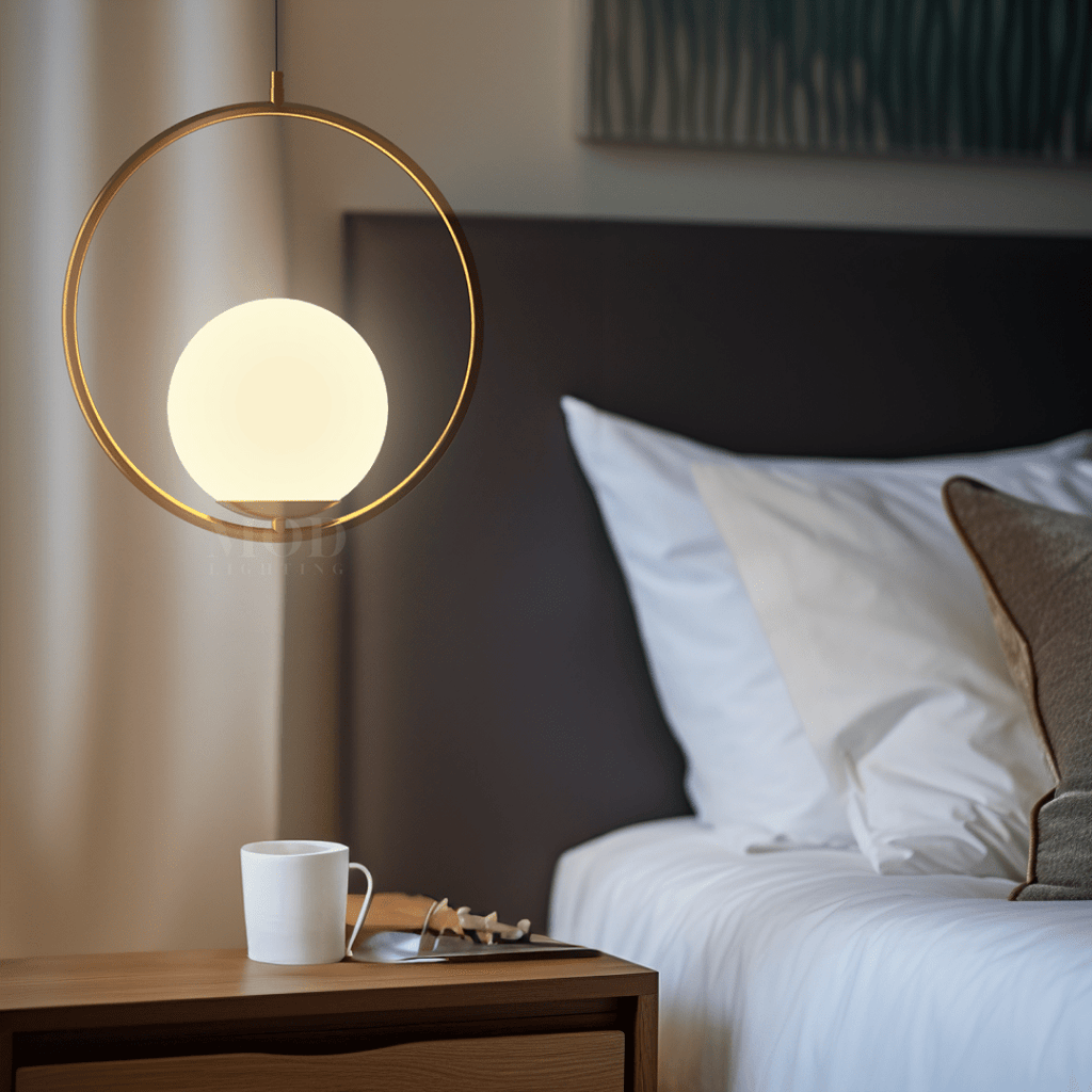 Minimal Black Metal Oval Cage Pendant Light | Adjustable Warm Light for Dining Room 0