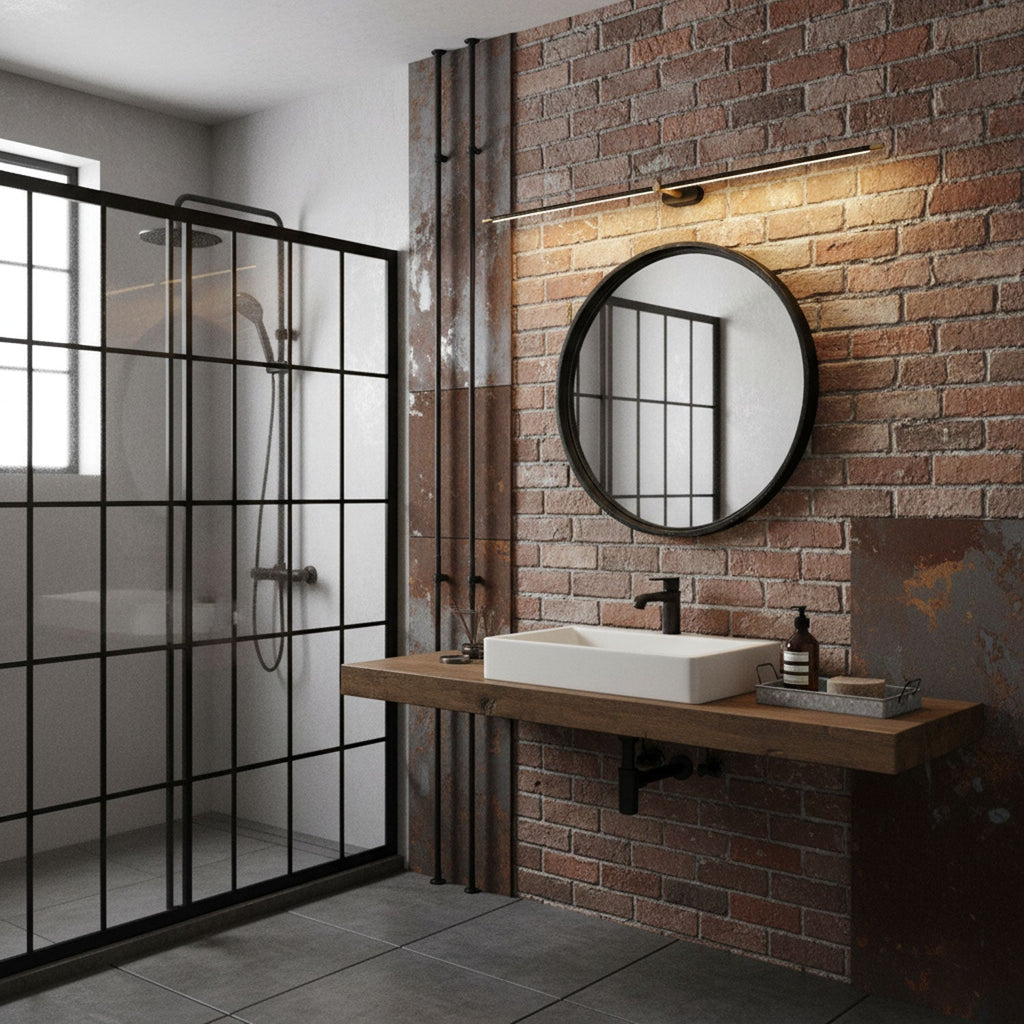 Minimalist Iron and Aluminium Linear Wall Light | Adjustable LED Fixture for Living Room 3