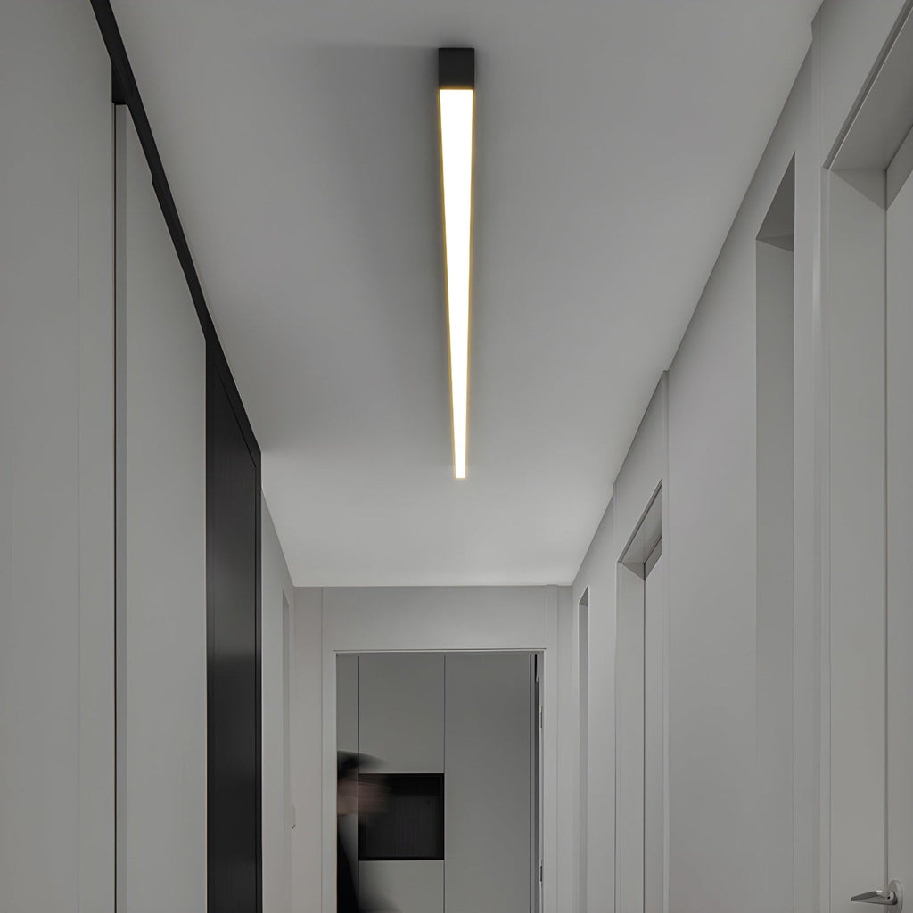 Minimalist Matte Metal Ceiling Light Fixture | Dimmable LED Neutral Light for Living Room 5