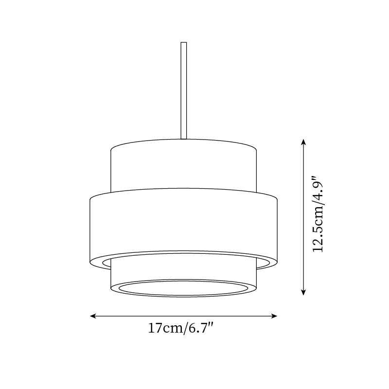 Minimalist Natural Travertine and Wood Pendant Light | Adjustable Downlight for Dining Room 5