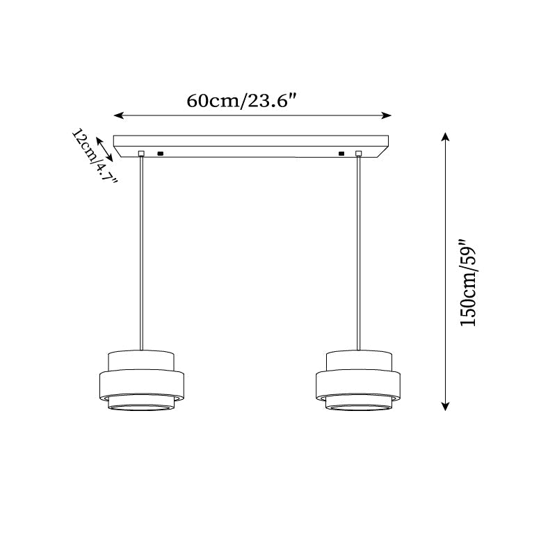 Minimalist Natural Travertine and Wood Pendant Light | Adjustable Downlight for Dining Room 6