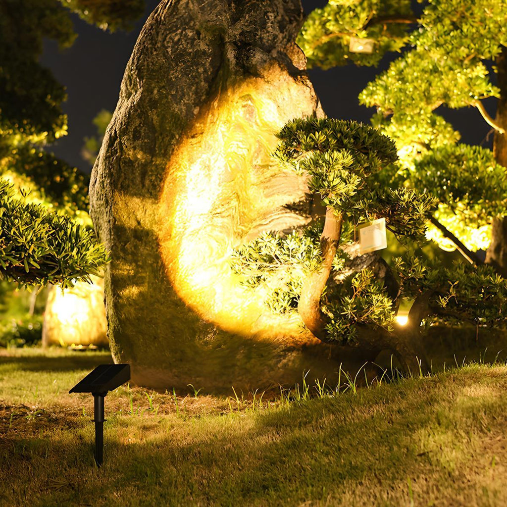 Modern ABS Solar LED Spot Light | Adjustable Zoom Waterproof Outdoor Lighting for Garden 5