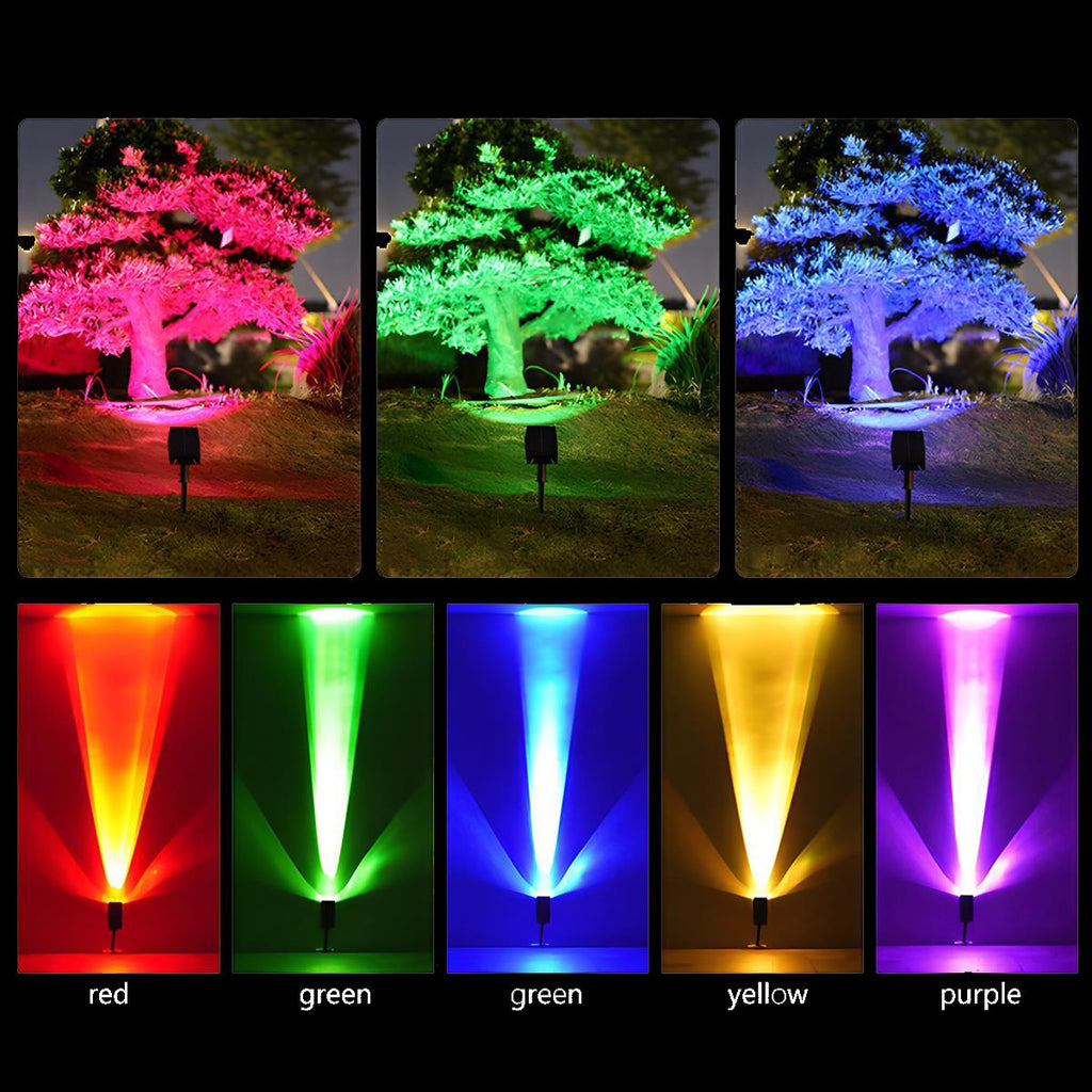Modern ABS Solar LED Spot Light | Adjustable Zoom Waterproof Outdoor Lighting for Garden 9