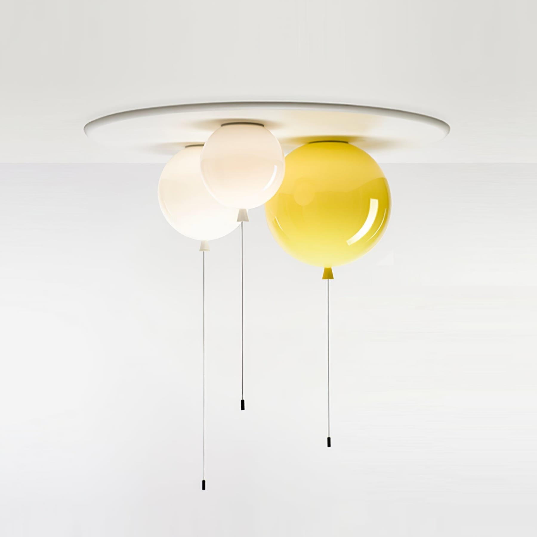 Modern Acrylic Flush Mount Ceiling Light | Hardwired Soft Glow for Living Room and Bedroom 4