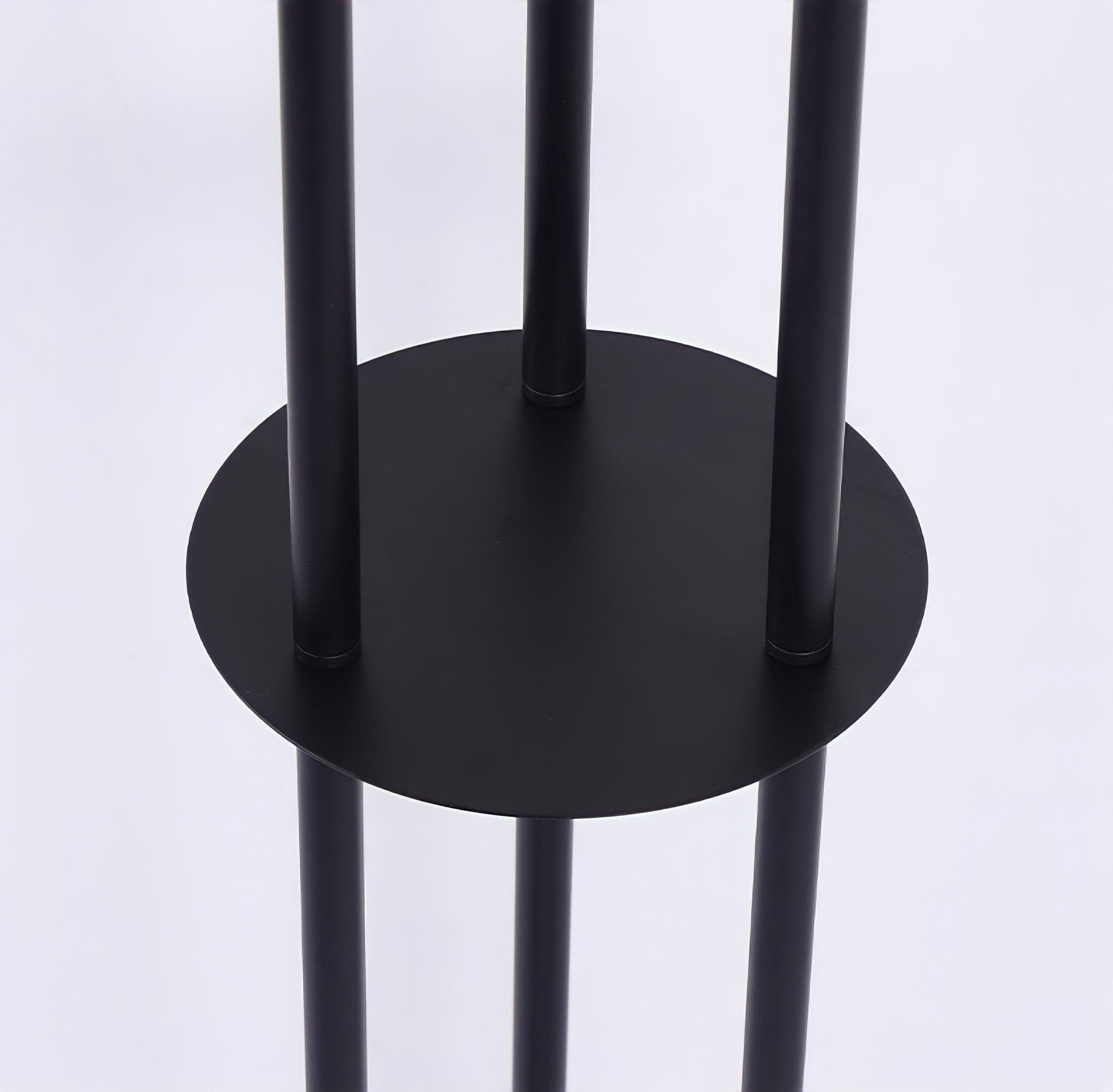 Modern Aluminium 3-Light LED Floor Lamp | Dimmable Remote Control for Living Room 5