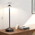Modern Aluminium LED Table Lamp | Rechargeable Stepless Dimming Light for Bedside 0