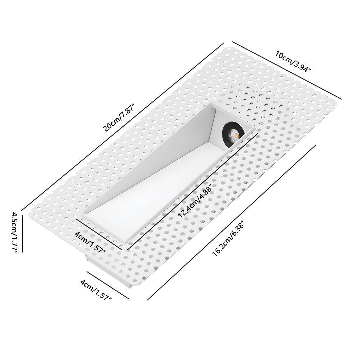Modern Aluminium LED Wall Sconce | Motion Sensor Lighting for Hallway 8