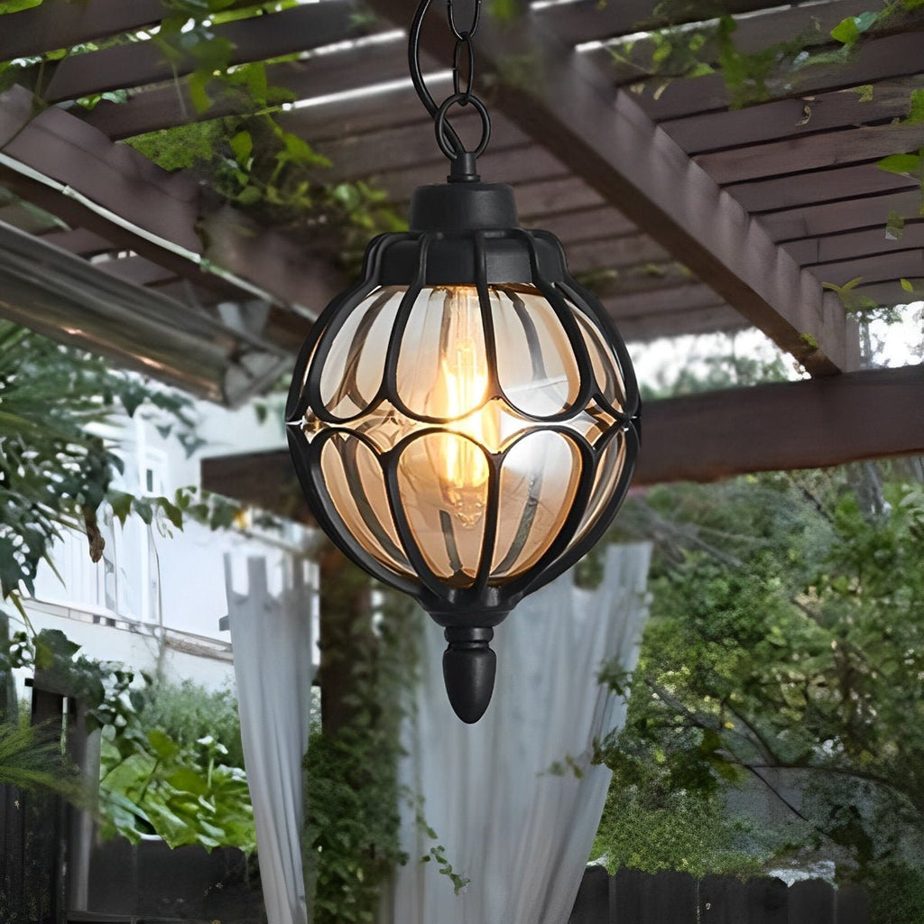Modern Aluminium Outdoor Pendant Light | Waterproof Hanging Chandelier for Garden 0
