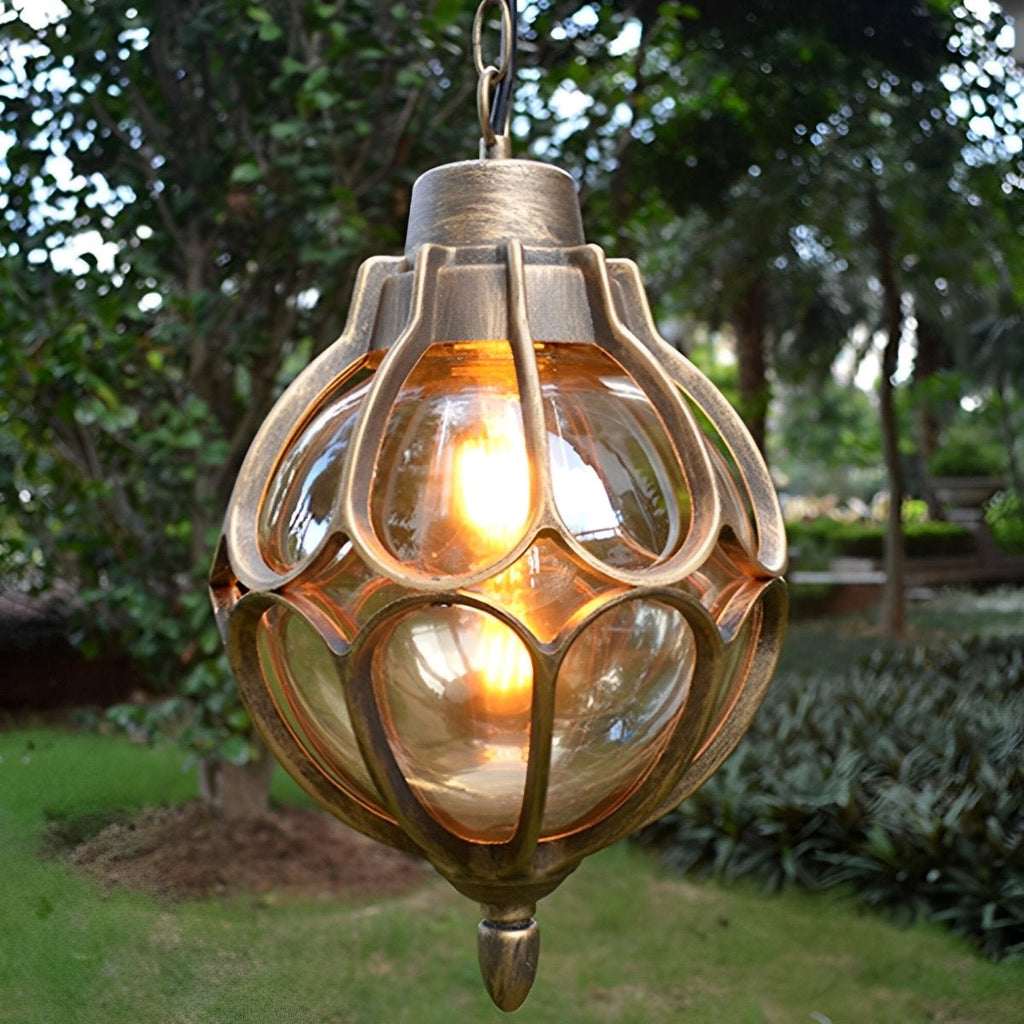 Modern Aluminium Outdoor Pendant Light | Waterproof Hanging Chandelier for Garden 3