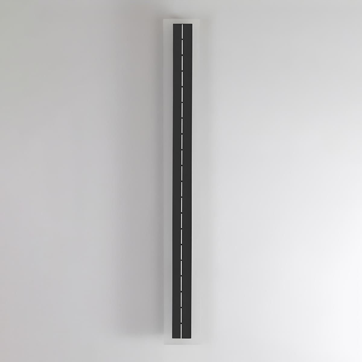 Modern Aluminum Solar Outdoor LED Strip Light | Waterproof Garden Wall Lamp for Patio 6