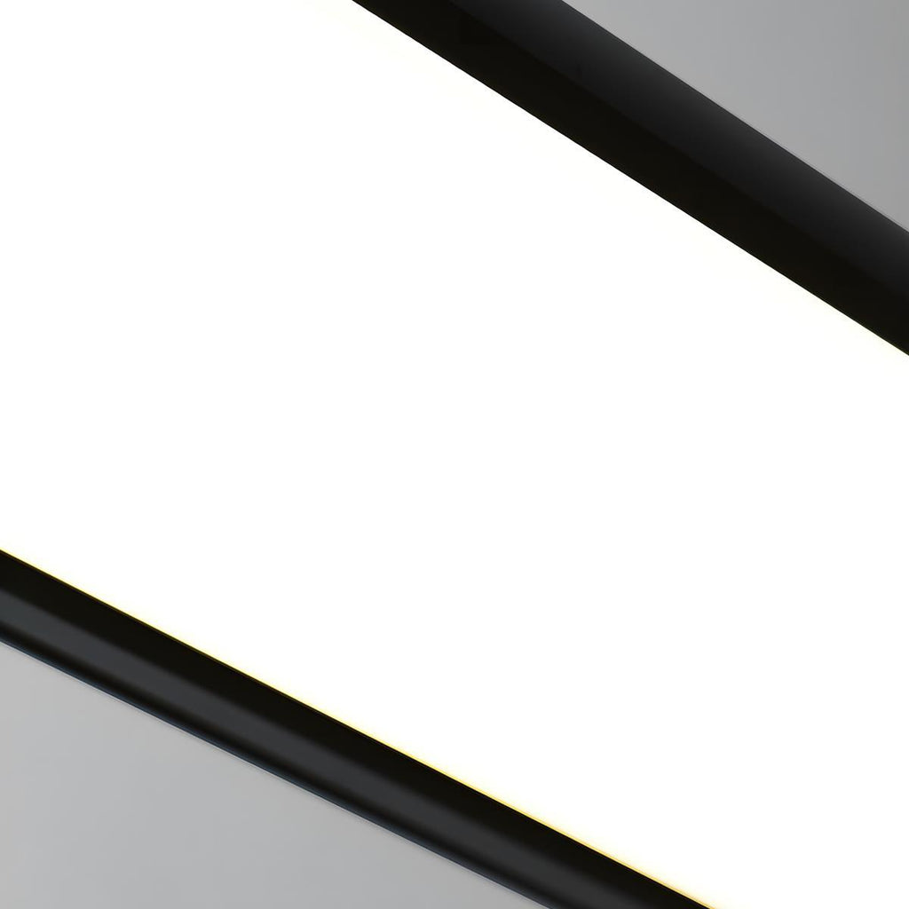 Modern Black Aluminium Outdoor Wall Light | Waterproof LED Strip Fixture for Garden and Patio 8