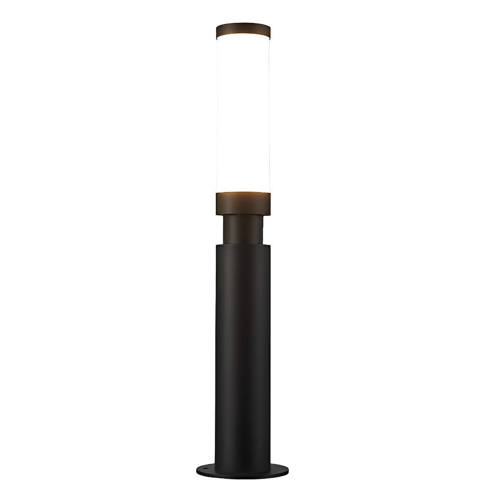 Modern Black Aluminum Outdoor Post Light | Waterproof LED Garden Pillar Lamp for Patios and Walkways 7