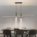 Modern Black Aluminum Pendant Light | Adjustable 3 Colour Temperatures for Kitchen 0