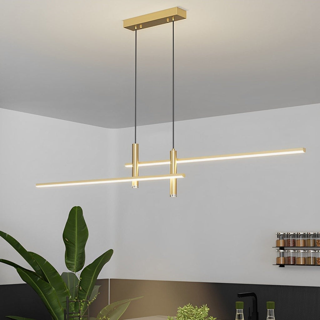 Modern Black Aluminum Pendant Light | Adjustable 3 Colour Temperatures for Kitchen 2