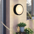 Modern Black Die-Cast Aluminum Outdoor Wall Sconce | Waterproof LED Light for Exterior Use 0