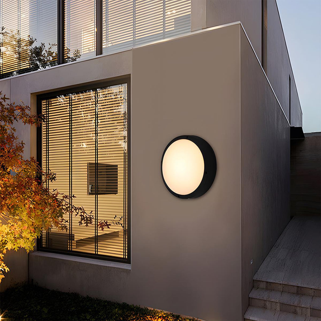 Modern Black Die-Cast Aluminum Outdoor Wall Sconce | Waterproof LED Light for Exterior Use 3