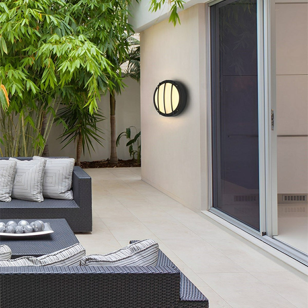 Modern Black Die-Cast Aluminum Outdoor Wall Sconce | Waterproof LED Light for Exterior Use 5
