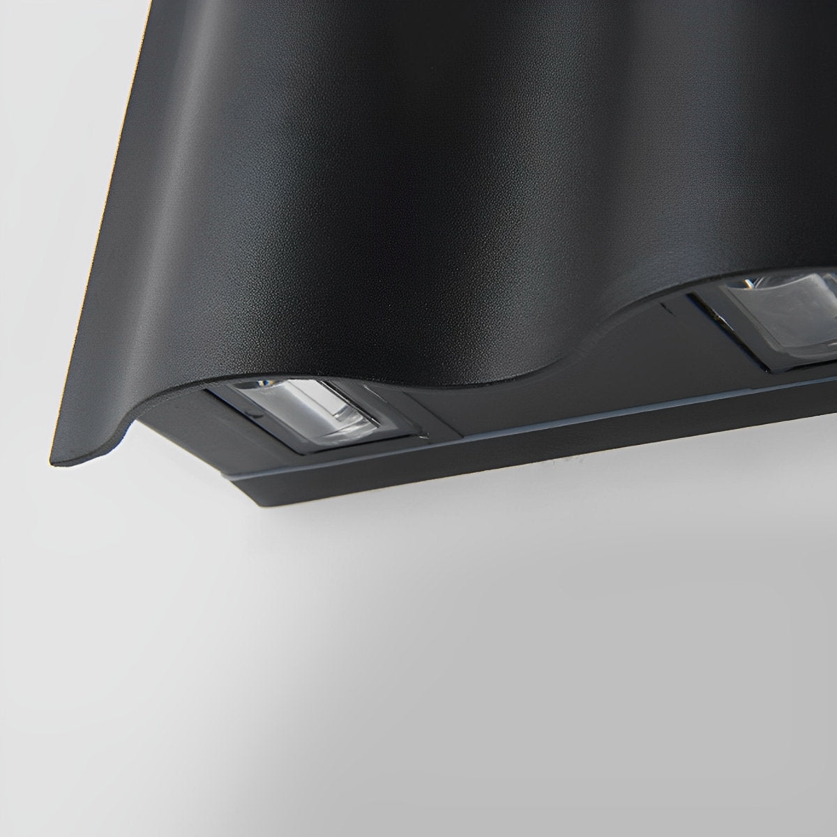 Modern Black Die-Cast Aluminum Wall Sconce | Waterproof Up and Down Outdoor Lighting for Patio 6