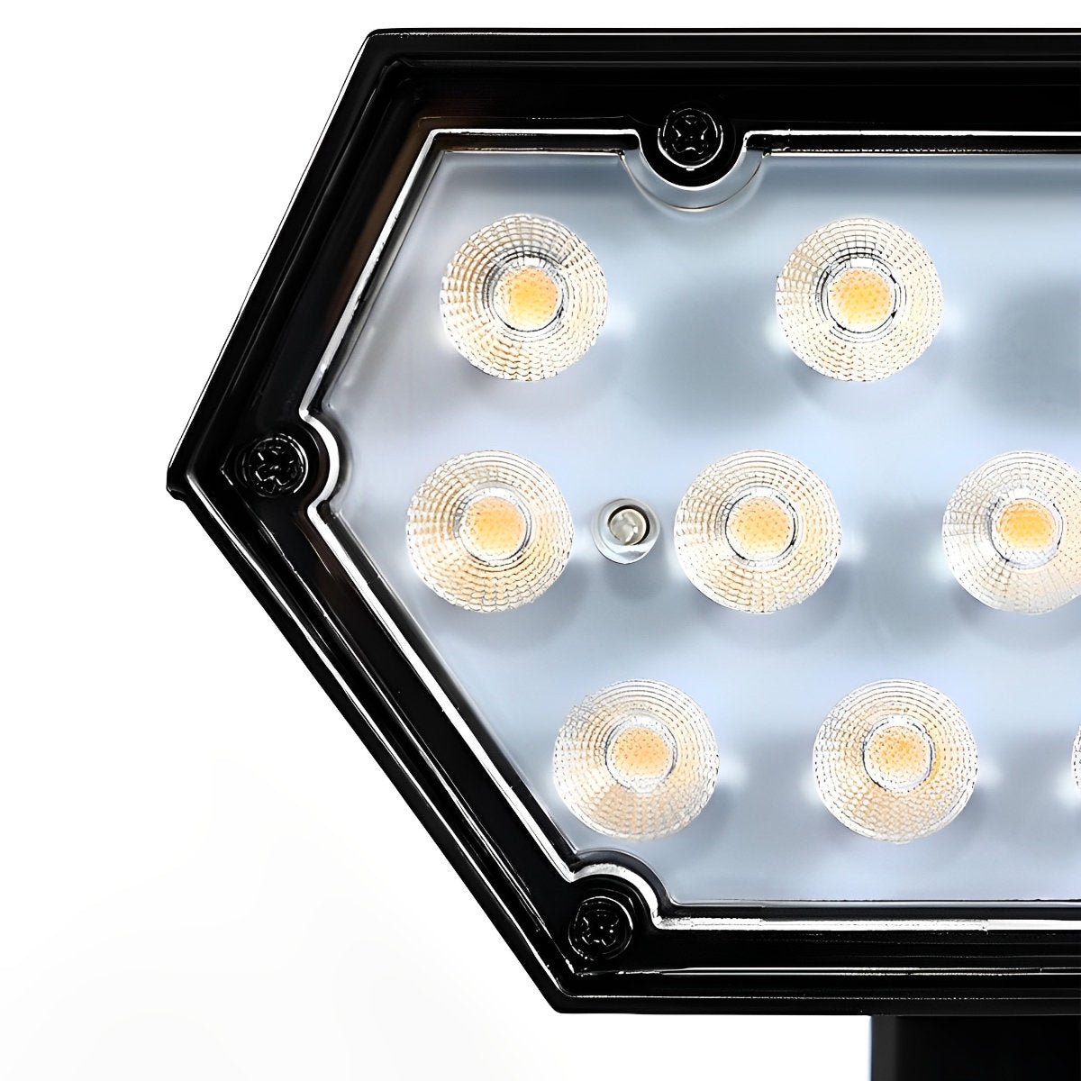 Modern Black Solar Powered Spotlight | Adjustable LED Outdoor Lighting for Garden 7