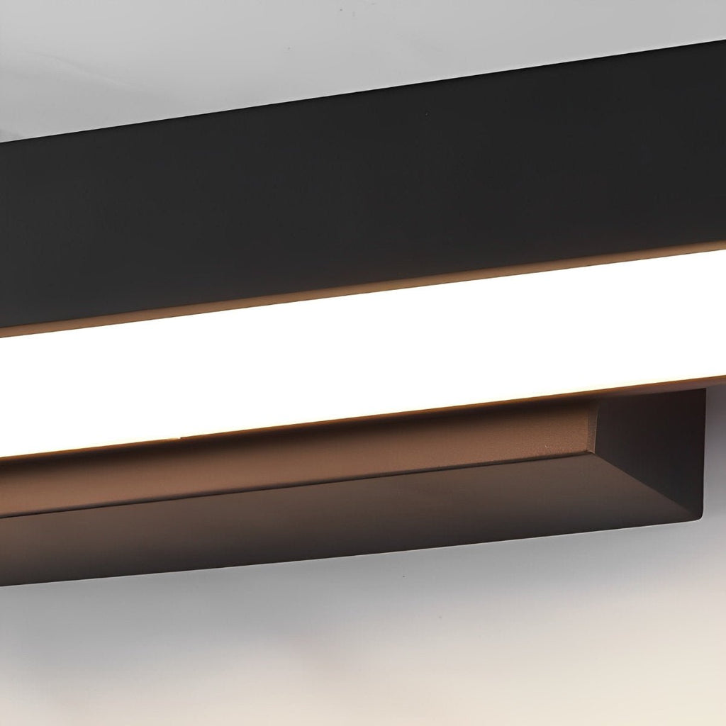Modern Black Stainless Steel Outdoor Wall Light | Waterproof Motion Sensor for Entrance 5