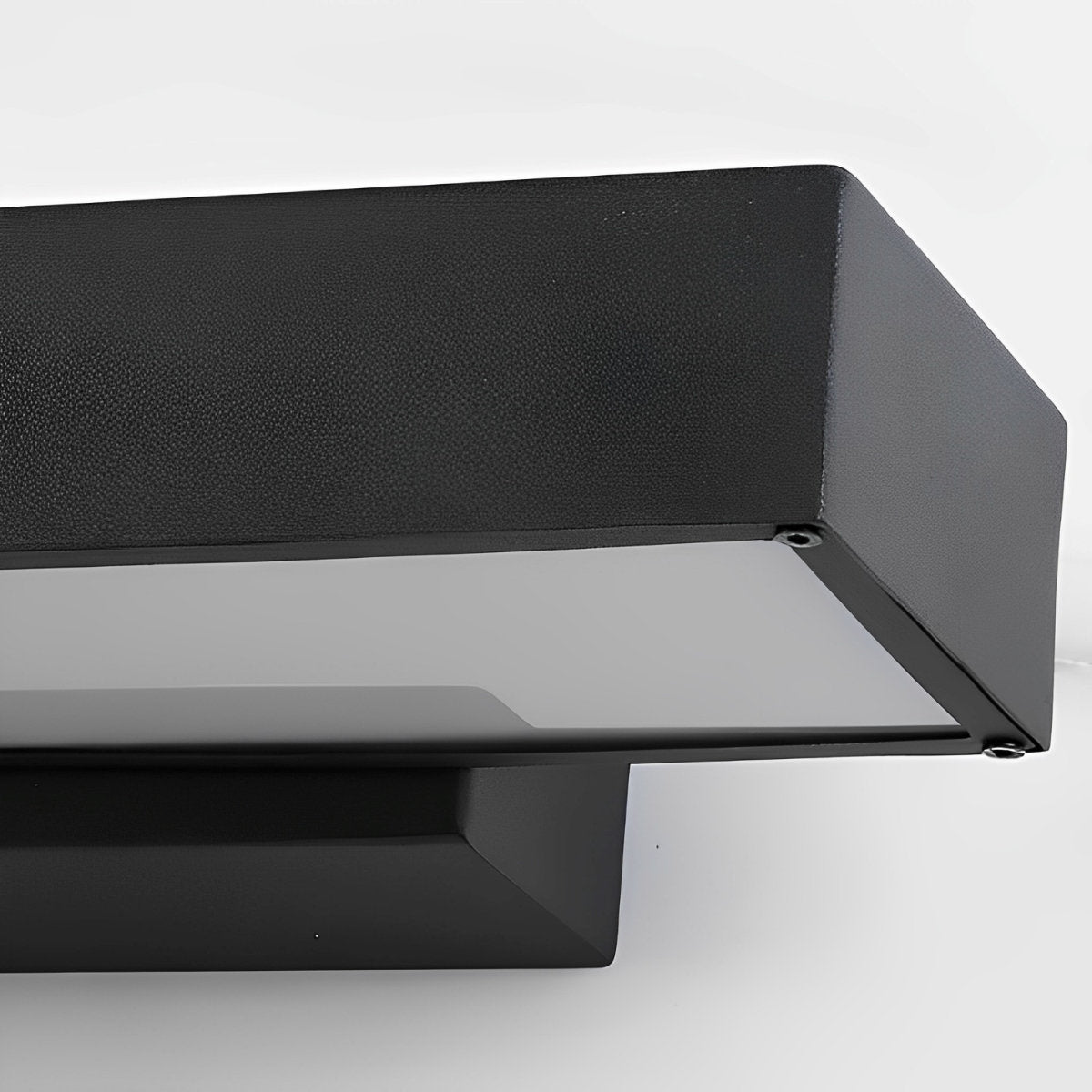 Modern Black Stainless Steel Outdoor Wall Light | Waterproof Motion Sensor for Entrance 6