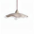 Modern Cement Pendant Light | Adjustable Flower Shade Hanging Light for Dining Room 0