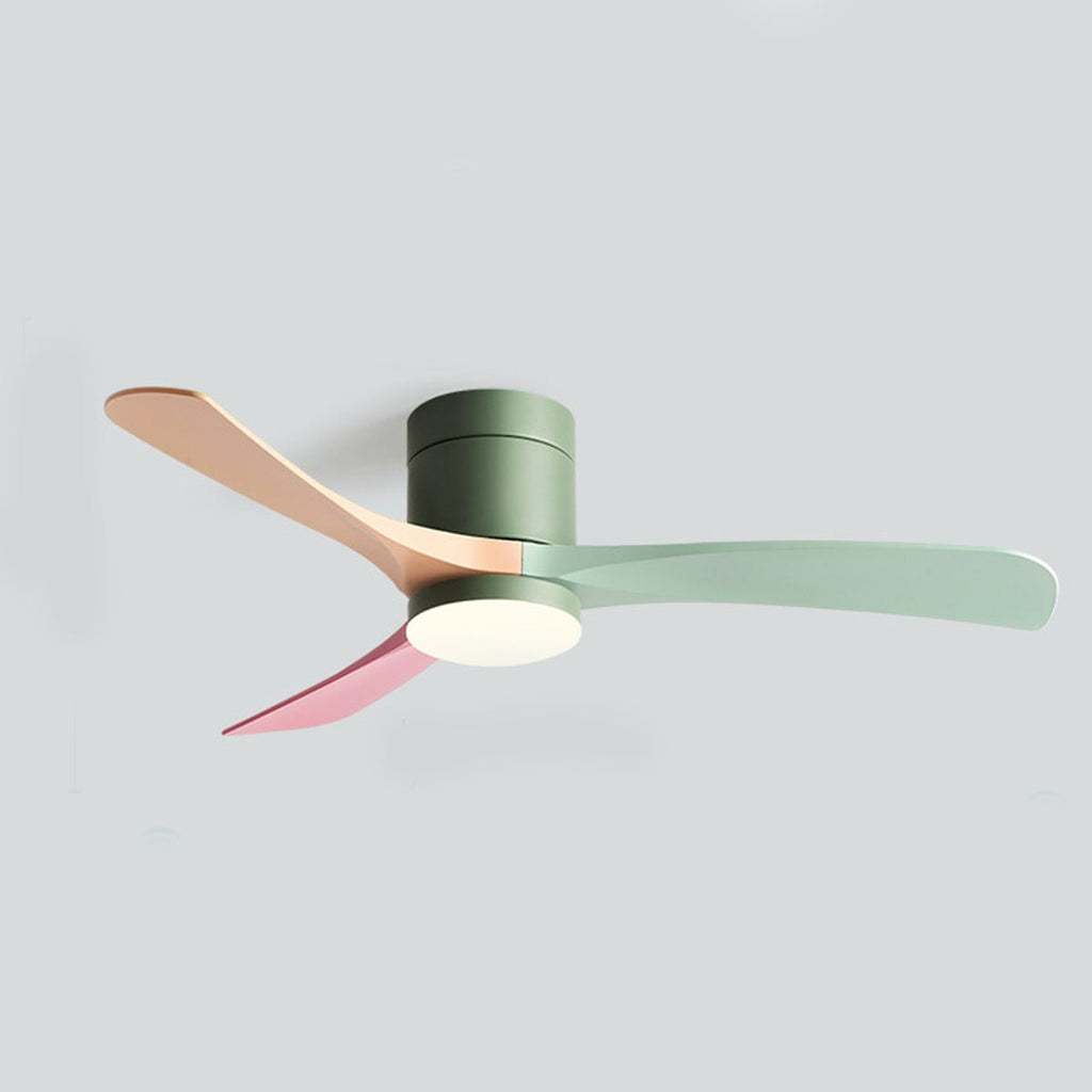 Modern Copper Ceiling Fan Light | Dimmable LED with Remote Control for Living Room 5