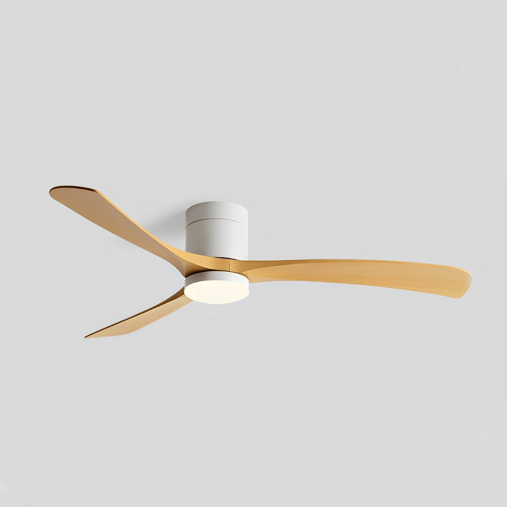 Modern Copper Ceiling Fan Light | Dimmable LED with Remote Control for Living Room 7
