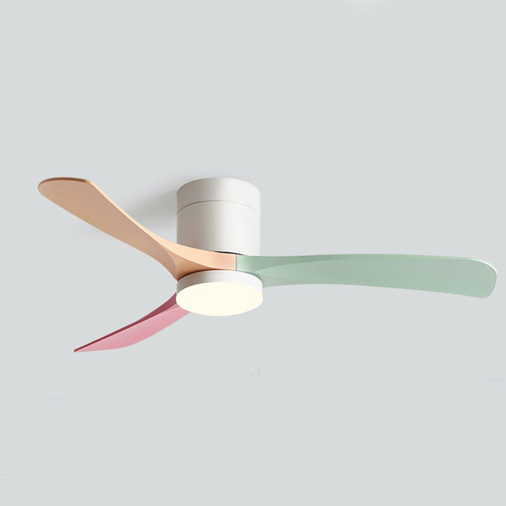 Modern Copper Ceiling Fan Light | Dimmable LED with Remote Control for Living Room 9