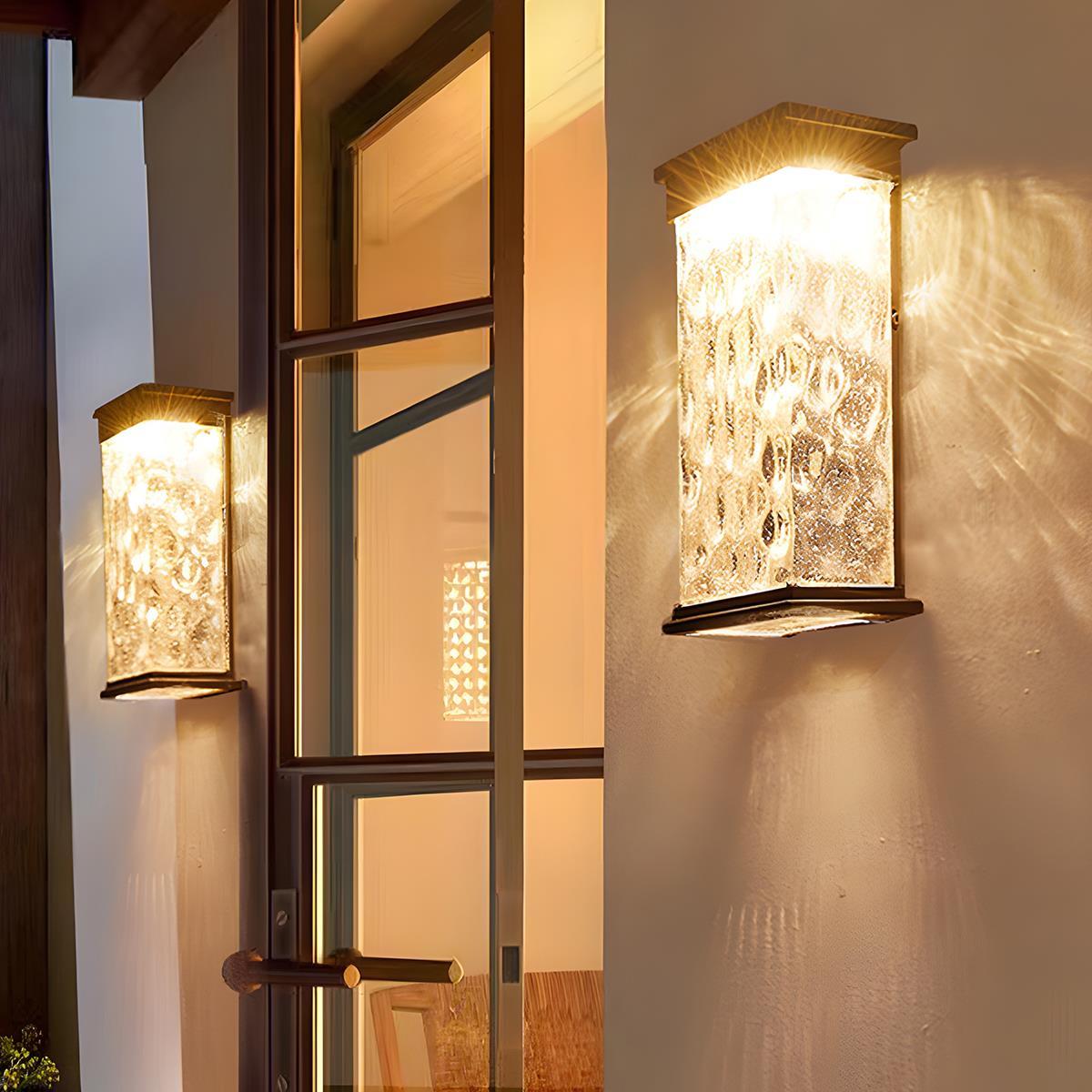 Modern Die-Cast Aluminium LED Outdoor Wall Light | Waterproof Fixture for Porch and Patio 0